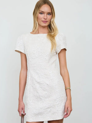 Champagne Rose Mini Dress