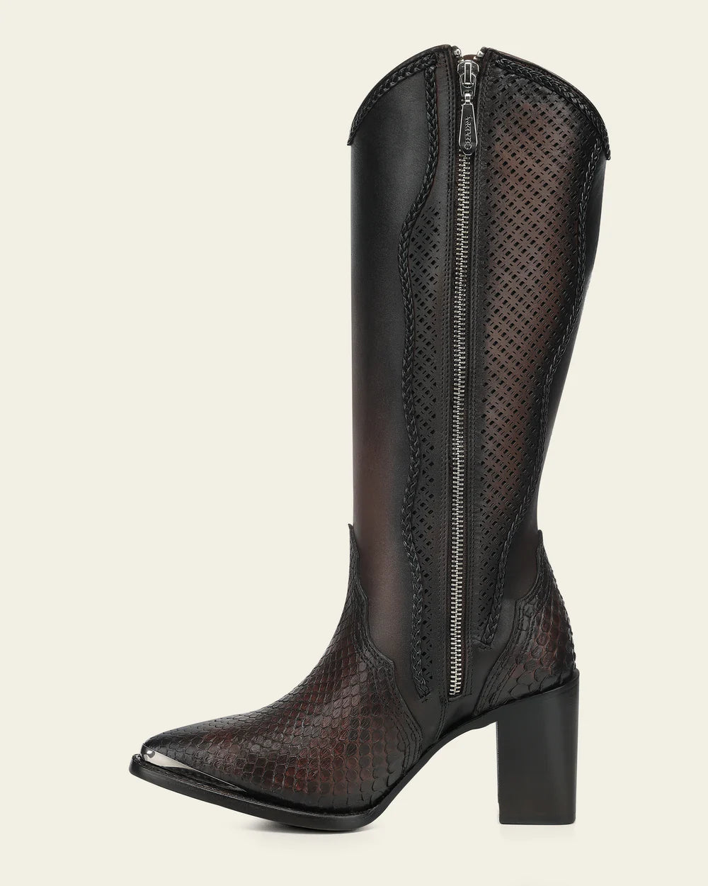 Mindy Cuadra Python Boots