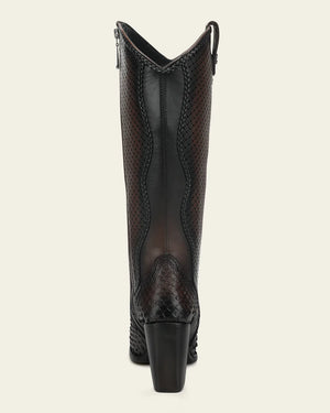 Mindy Cuadra Python Boots