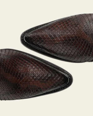 Mindy Cuadra Python Boots
