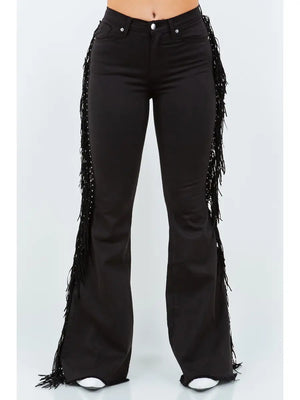 Texas Sun Fringe Jeans