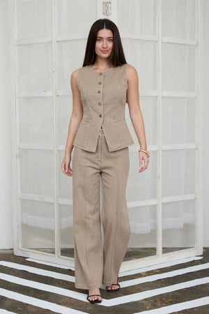 Lotte Button Down Vest