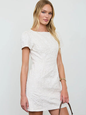 Champagne Rose Mini Dress