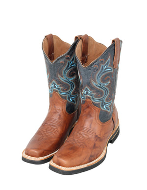 Africa Blue Detail Boots