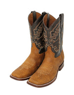 Carson Leather Cowboy Boot
