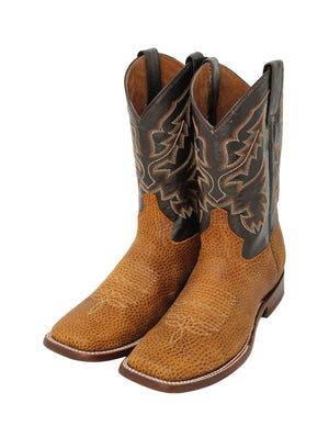 Carson Leather Cowboy Boot