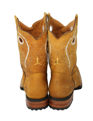 Travis Leather Cowboy Boot