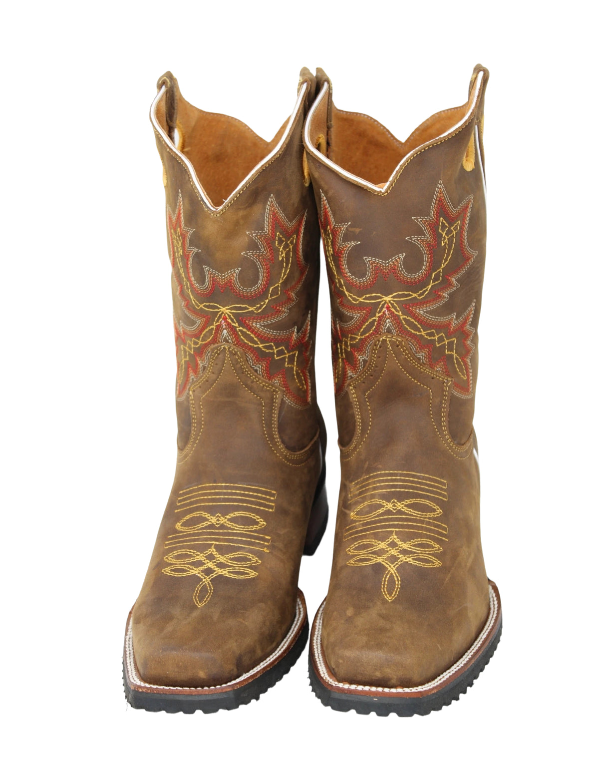 Wesley Leather Cowboy Boot