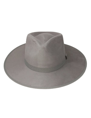 Savannah Flat Brim Suede Hat