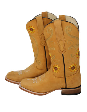 Shaylee Sunflower Cowgirl Boots