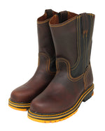Bullfight Leather Work Boots