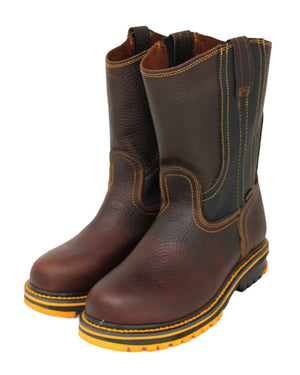 Bullfight Leather Work Boots
