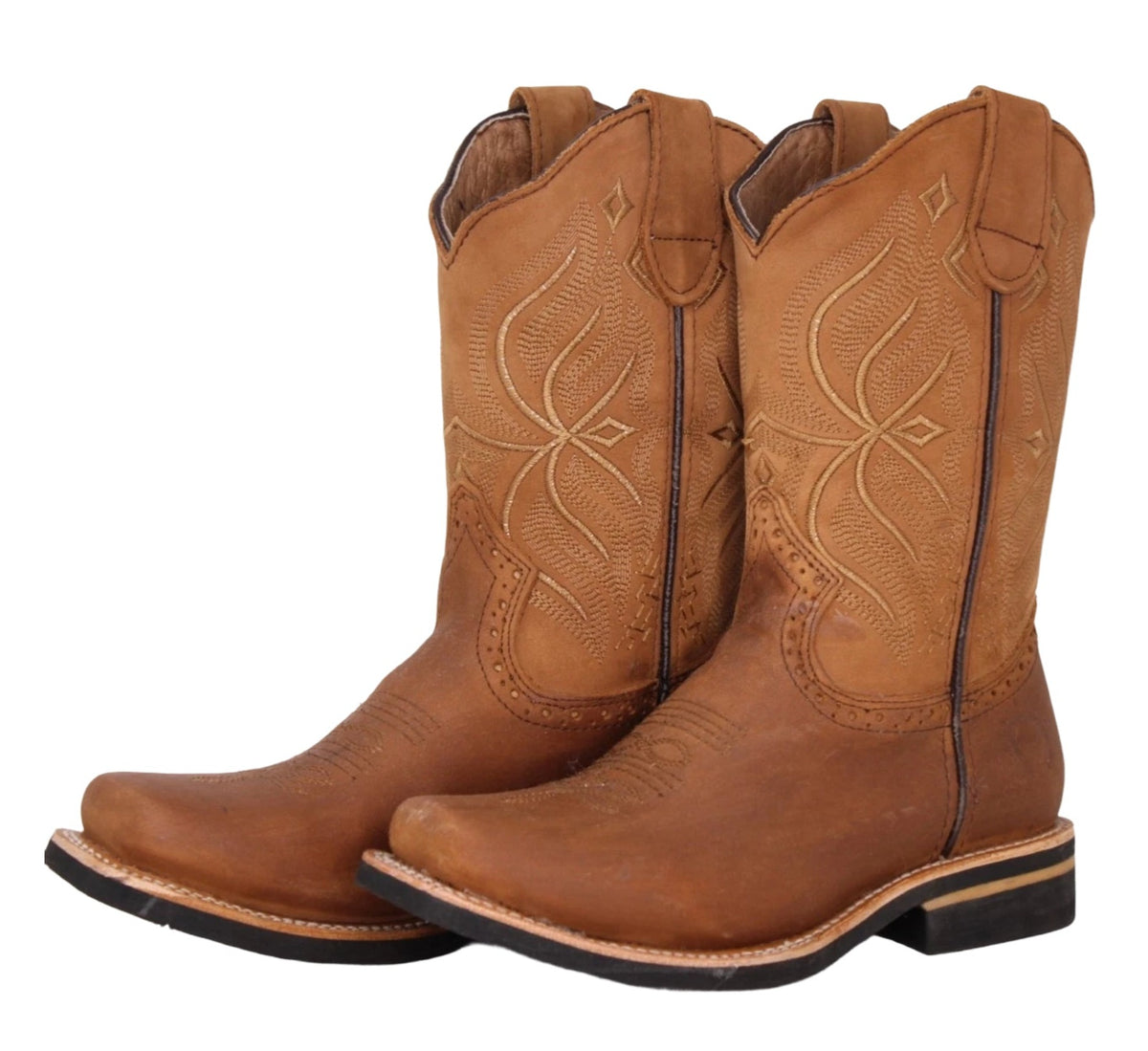 Dillon Leather Cowboy Boots