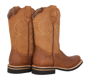 Dillon Leather Cowboy Boots