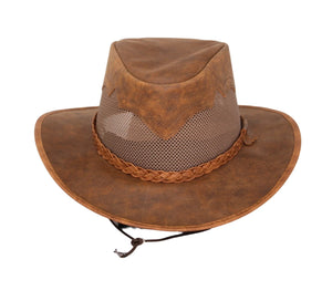 Luther Leather Vented Hat