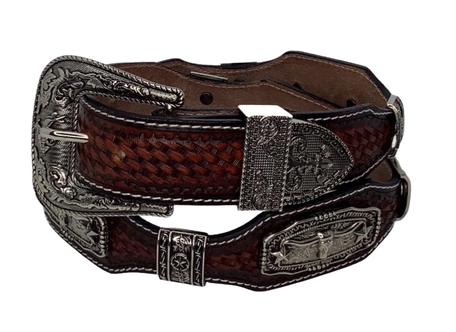 Forrest Longhorn Concho Belt
