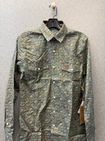 Alphonso Men's Button Down Patterned Shirt