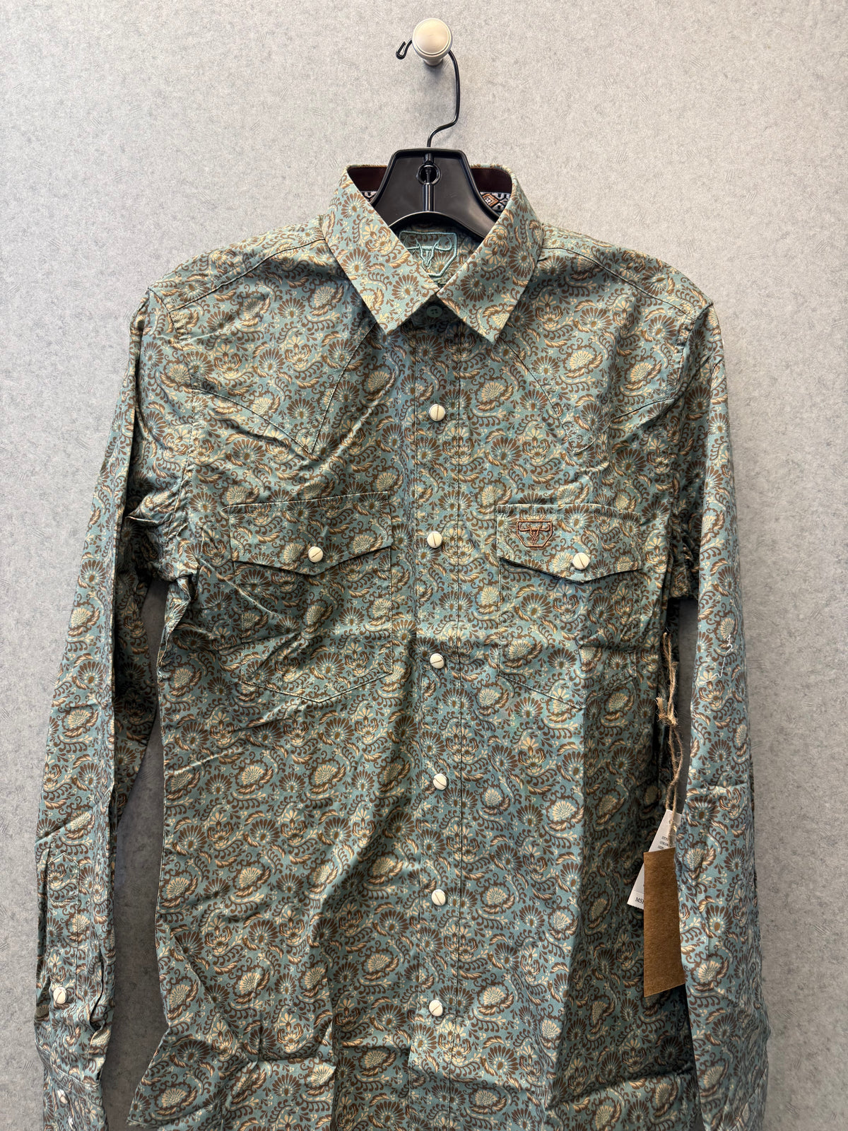 Alphonso Men's Button Down Patterned Shirt