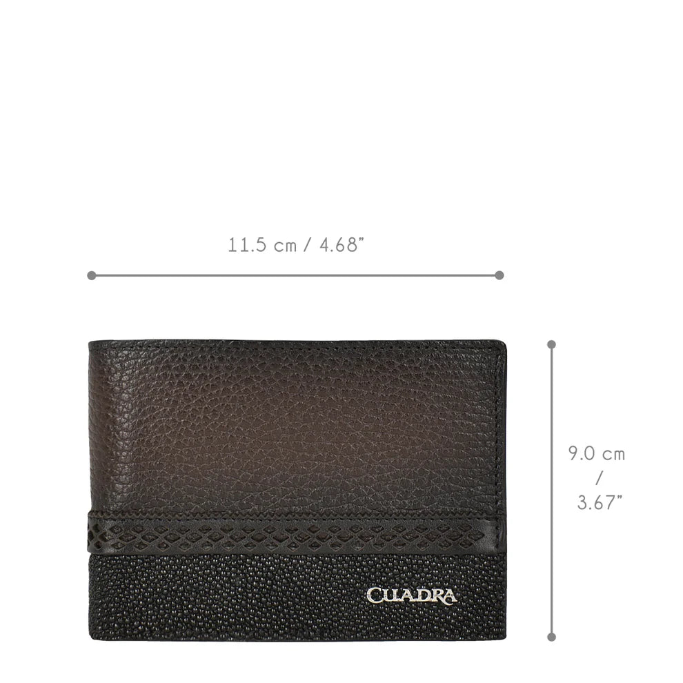 Antonio Black Stingray Wallet