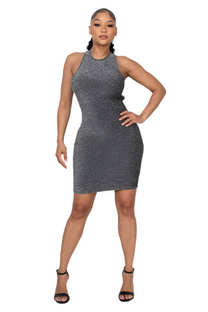 Melanie Bodycon Glittery Dress