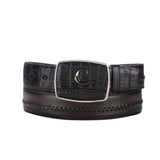 Rango Black Caiman Embroidery Belt
