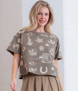 Presley Graphic Western Tee