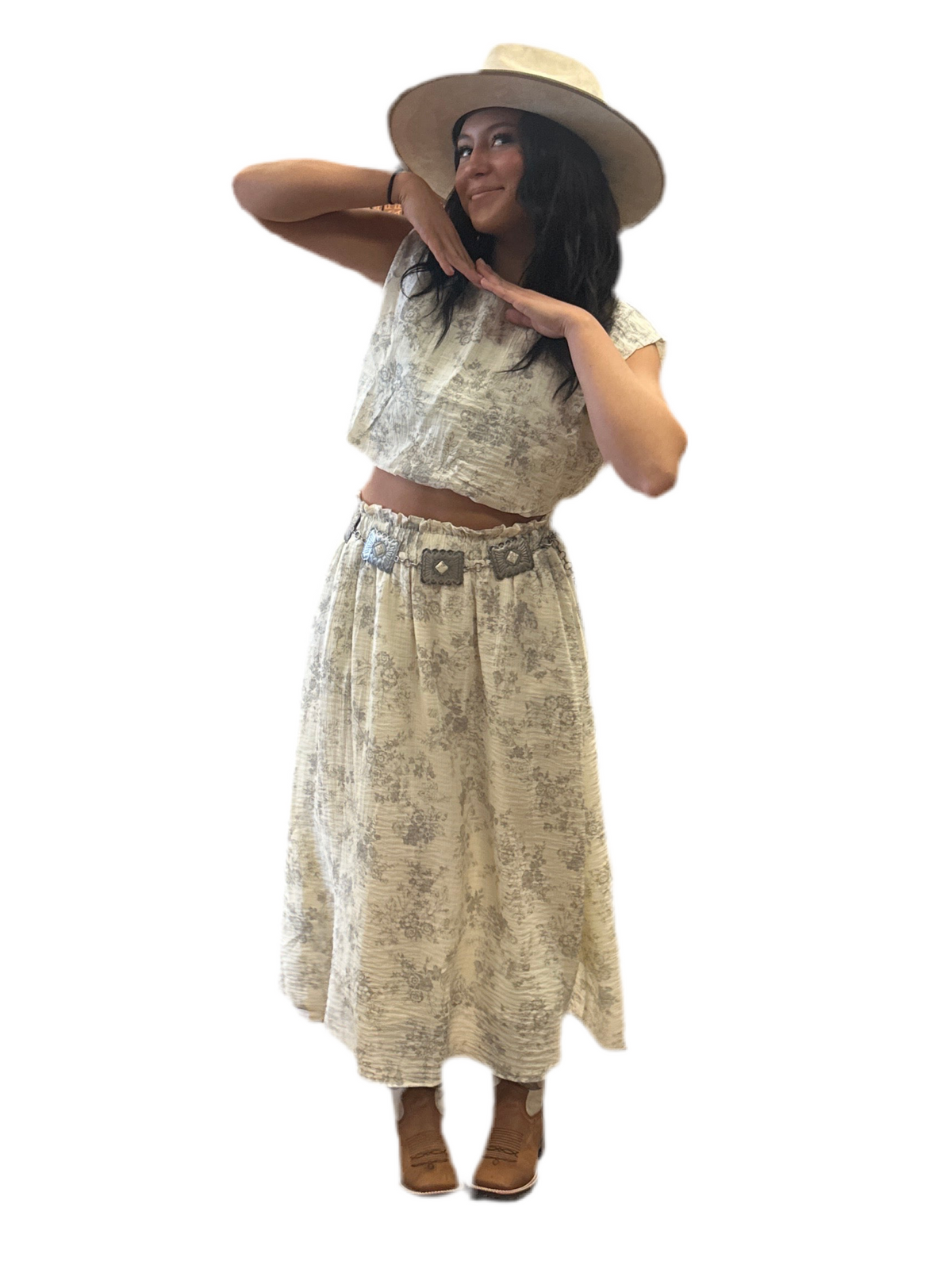 Luisa Floral Skirt