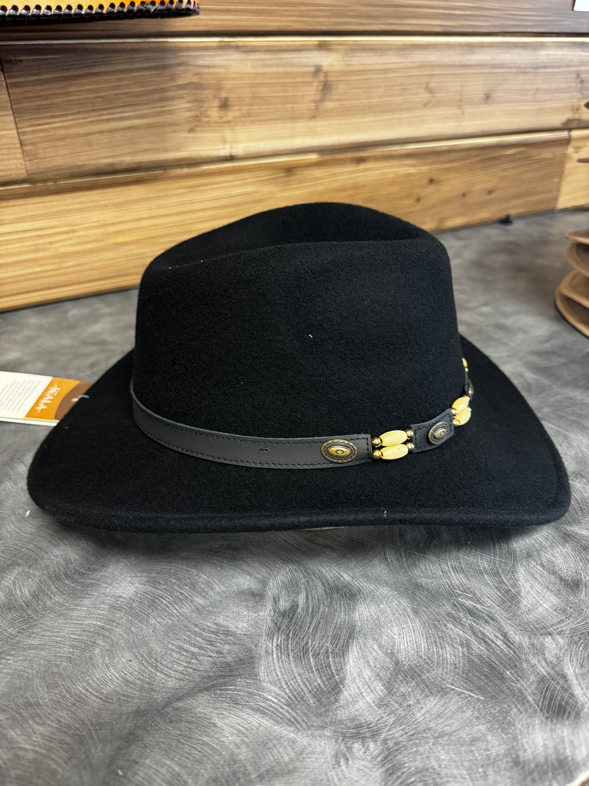 Beaded Scala Wool Hat