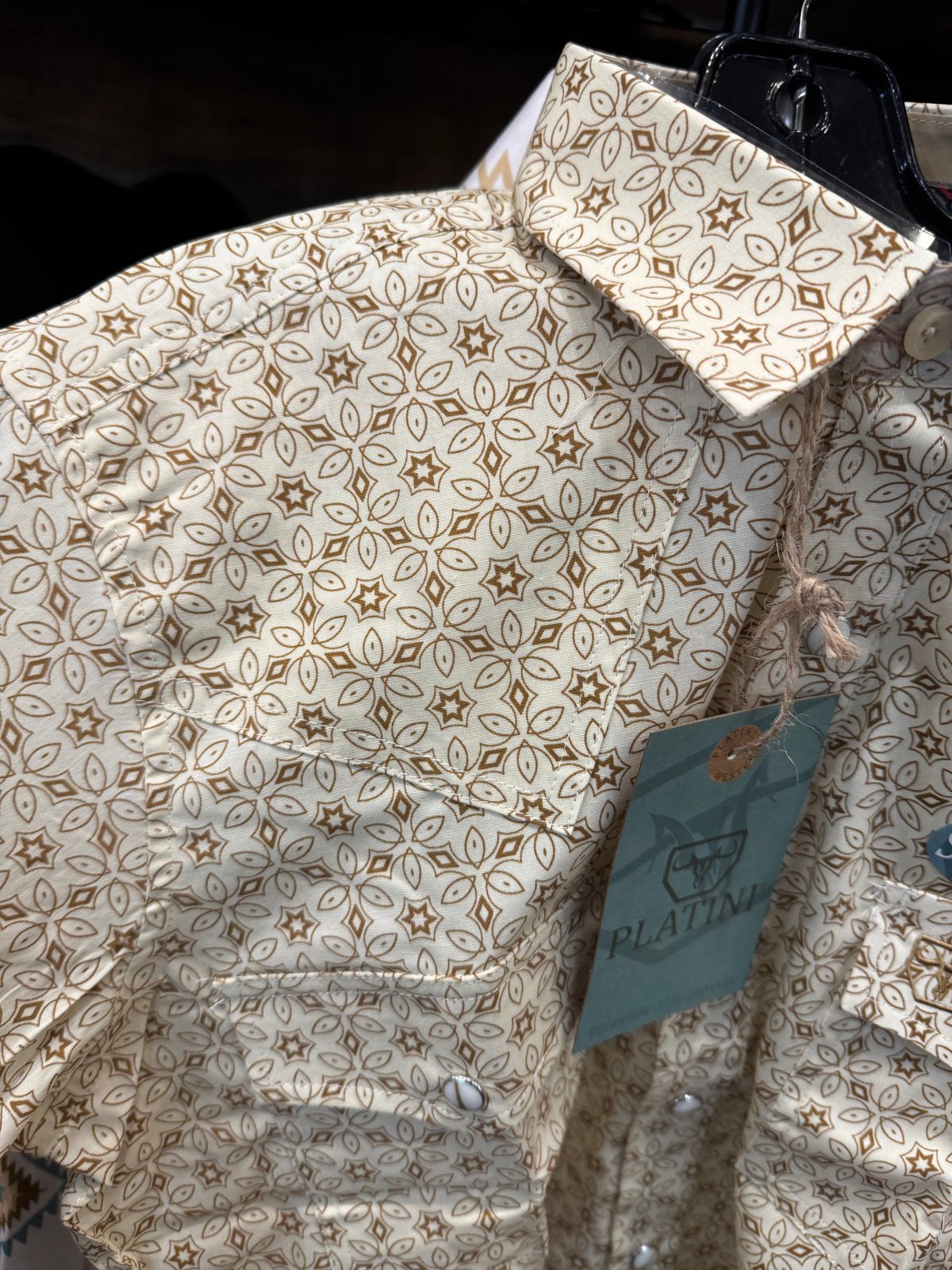 Lane Western Button Up Shirt