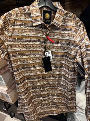 Lane Western Button Up Shirt