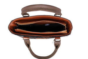Elisa Leather Cowhide Handbag