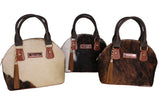 Abigial Leather Cowhide Handbag
