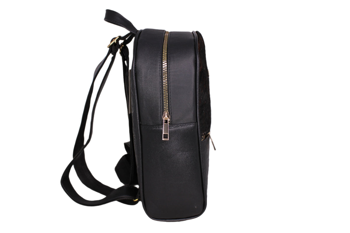 Mochila Leather Cowhide Backpack