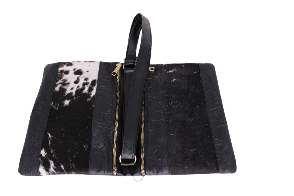 Flores Leather Cowhide Handbag