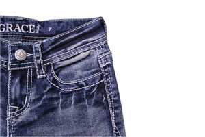Londyn Horseshoe Cactus Girls Jeans