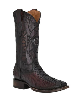 Daxton Python Embroidery Laser Boots