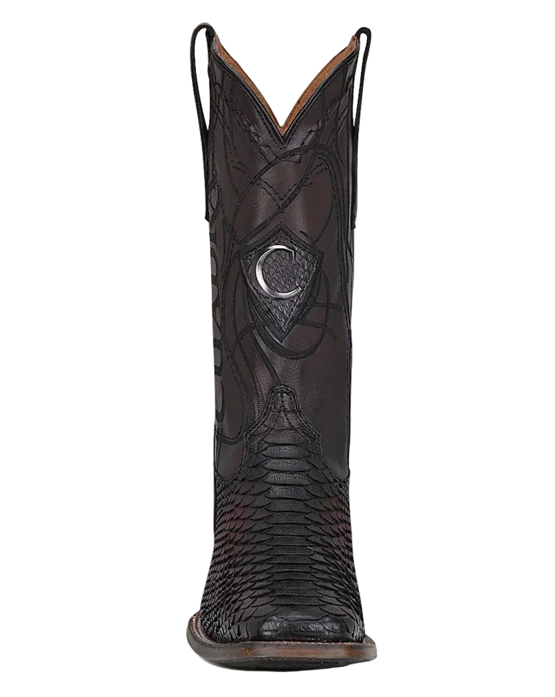 Daxton Python Embroidery Laser Boots