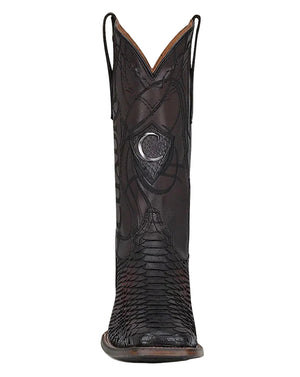 Daxton Python Embroidery Laser Boots