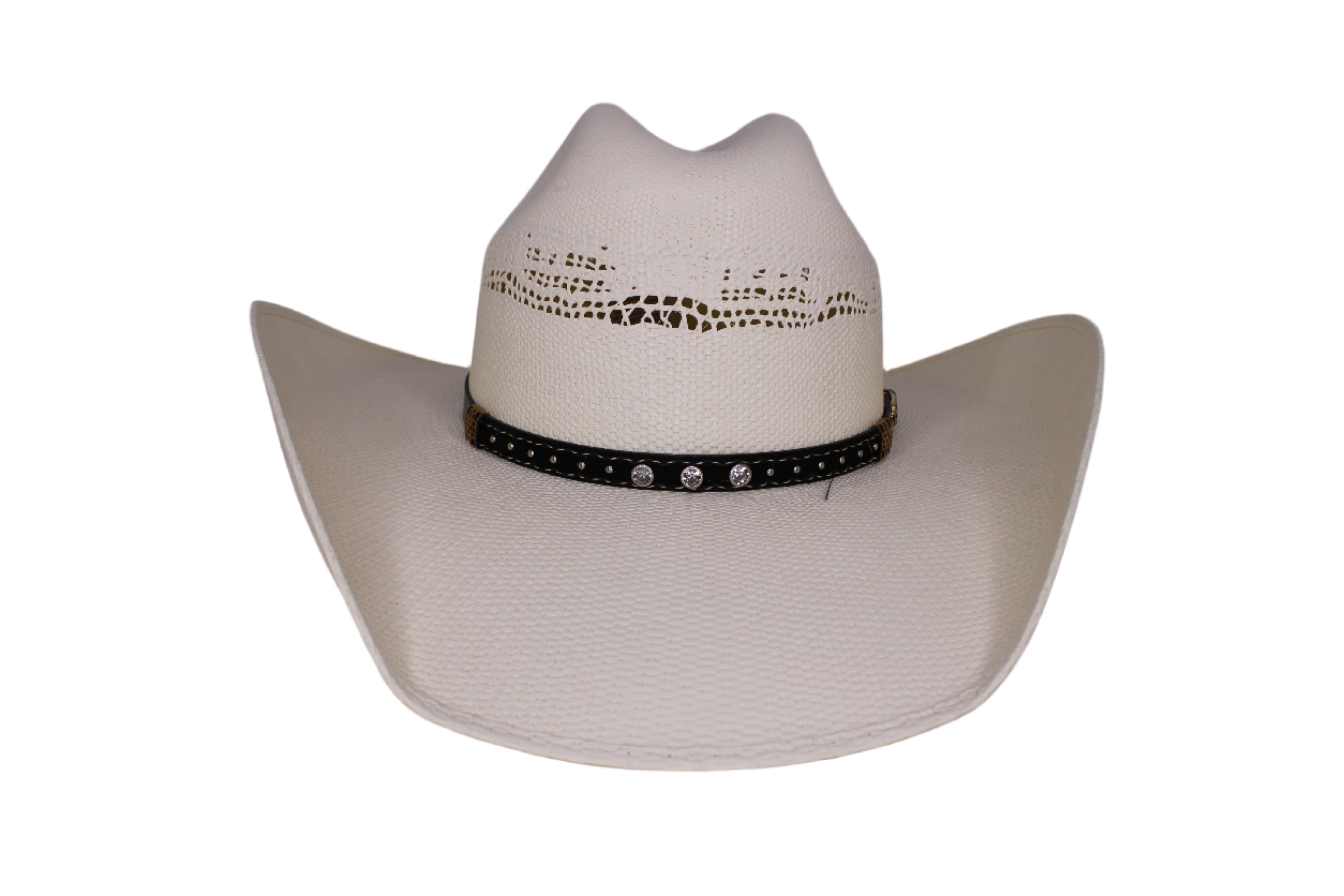 Quarter Horse Straw Curved Hat