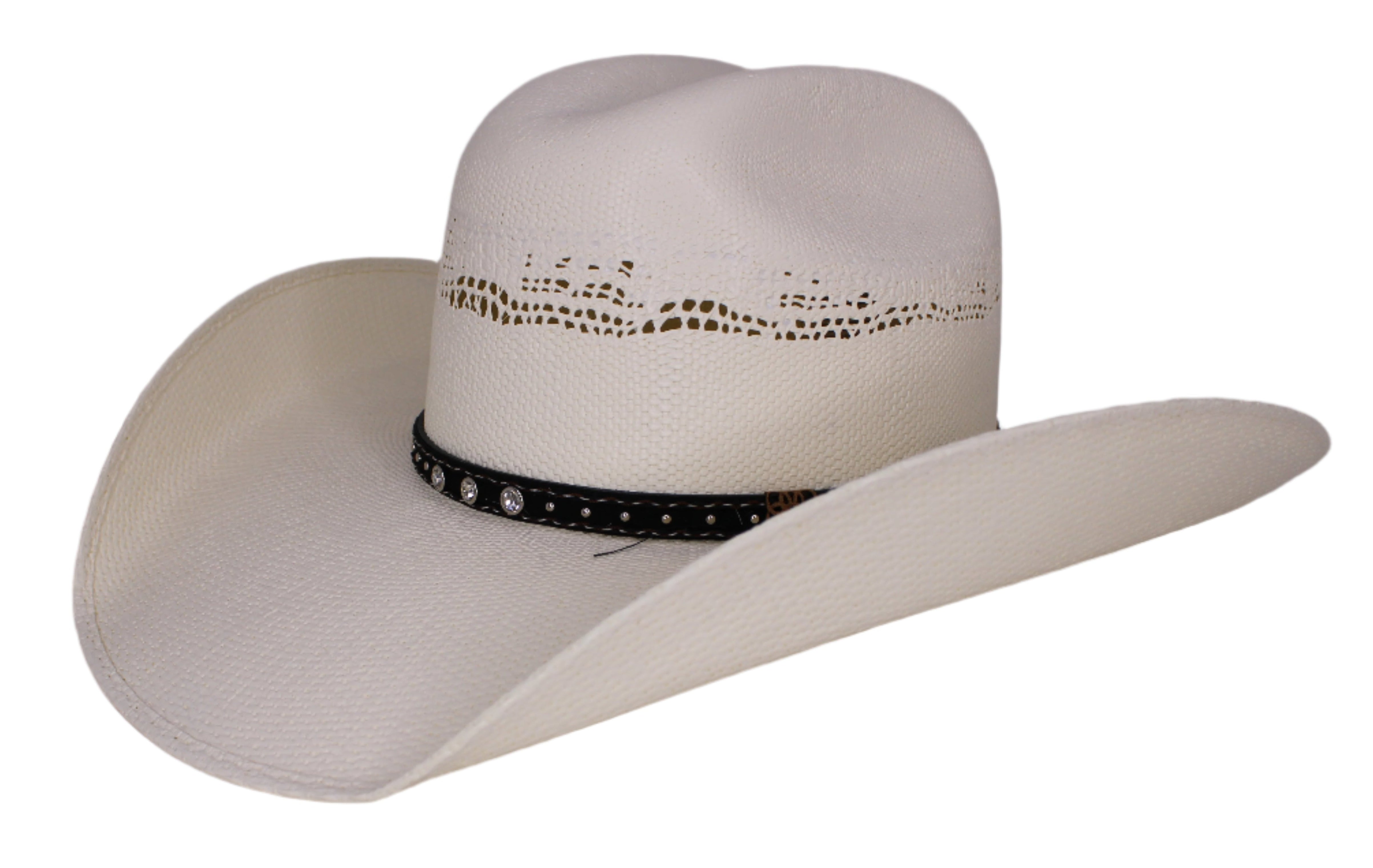 Quarter Horse Straw Curved Hat