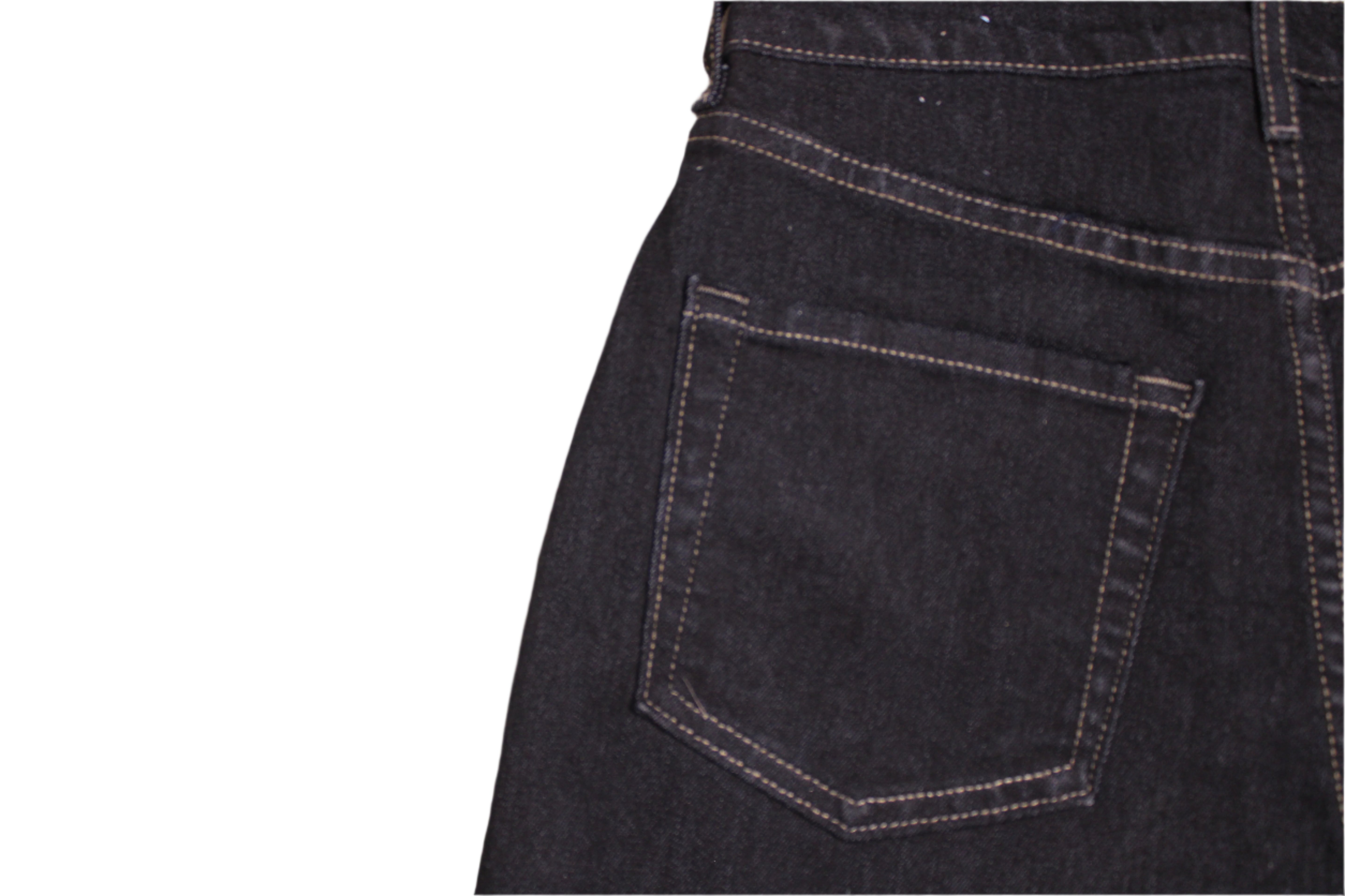 Daisy Cow Hide Denim Shorts