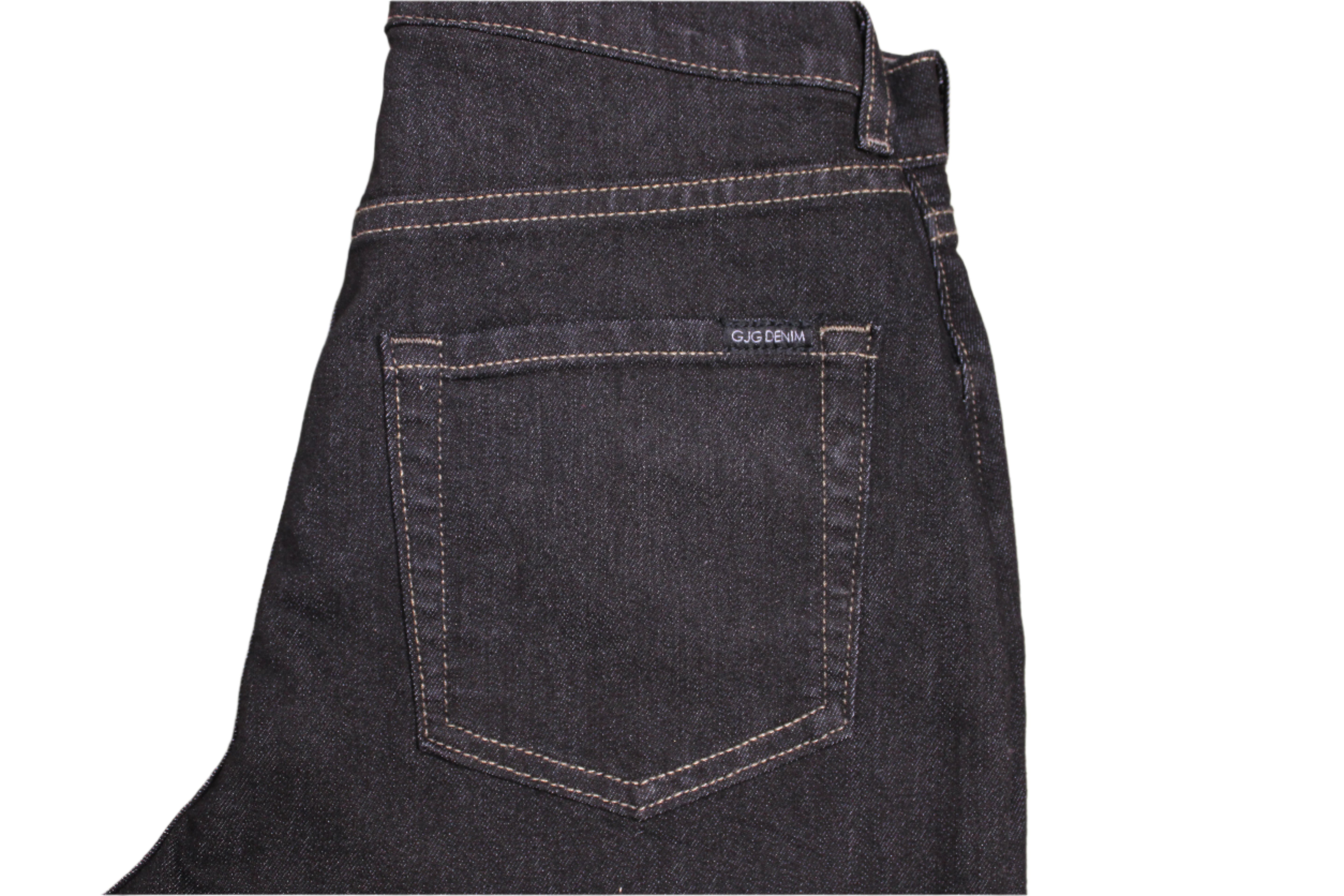 Daisy Cow Hide Denim Shorts