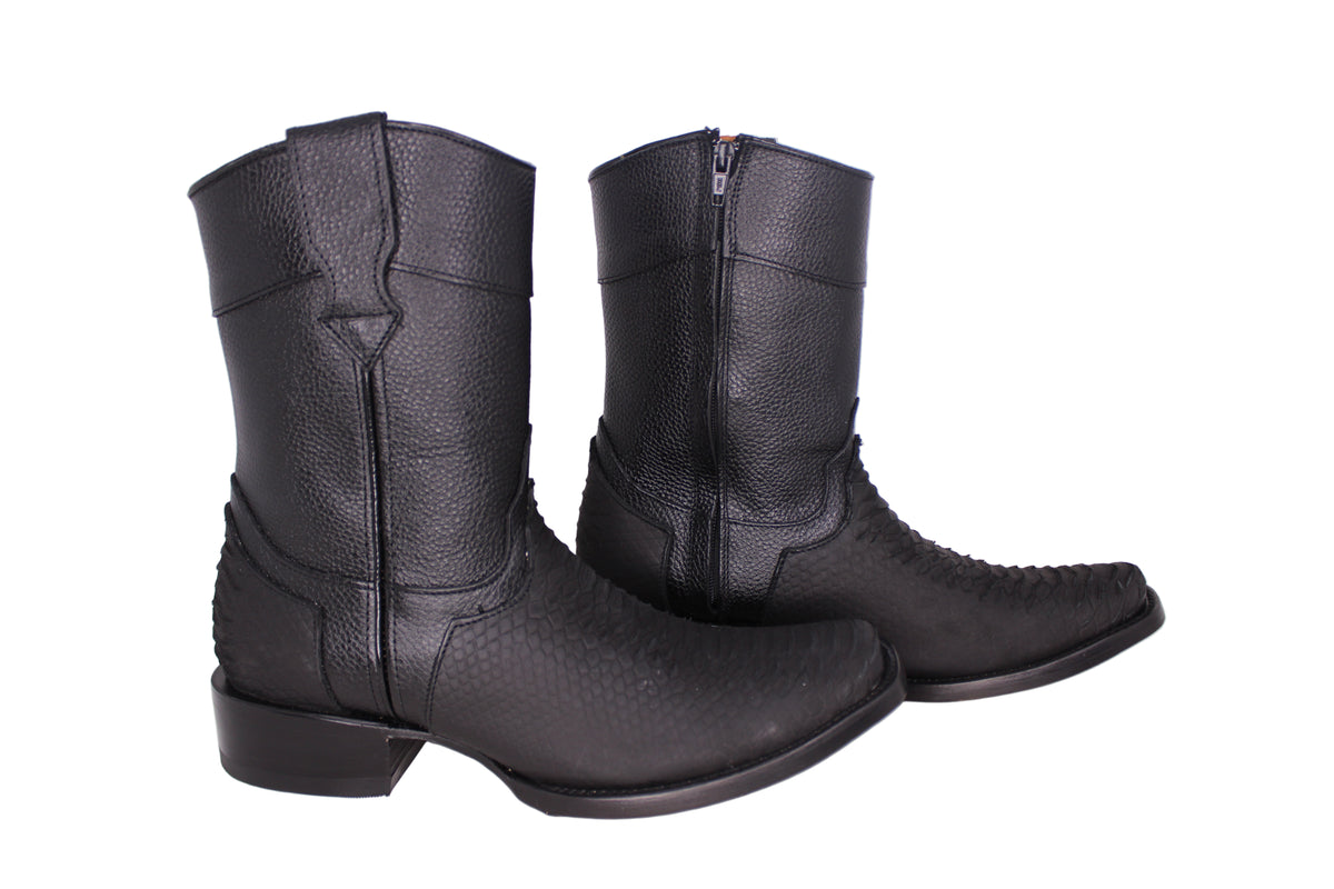 Racoonie Reypa Python Print Boots