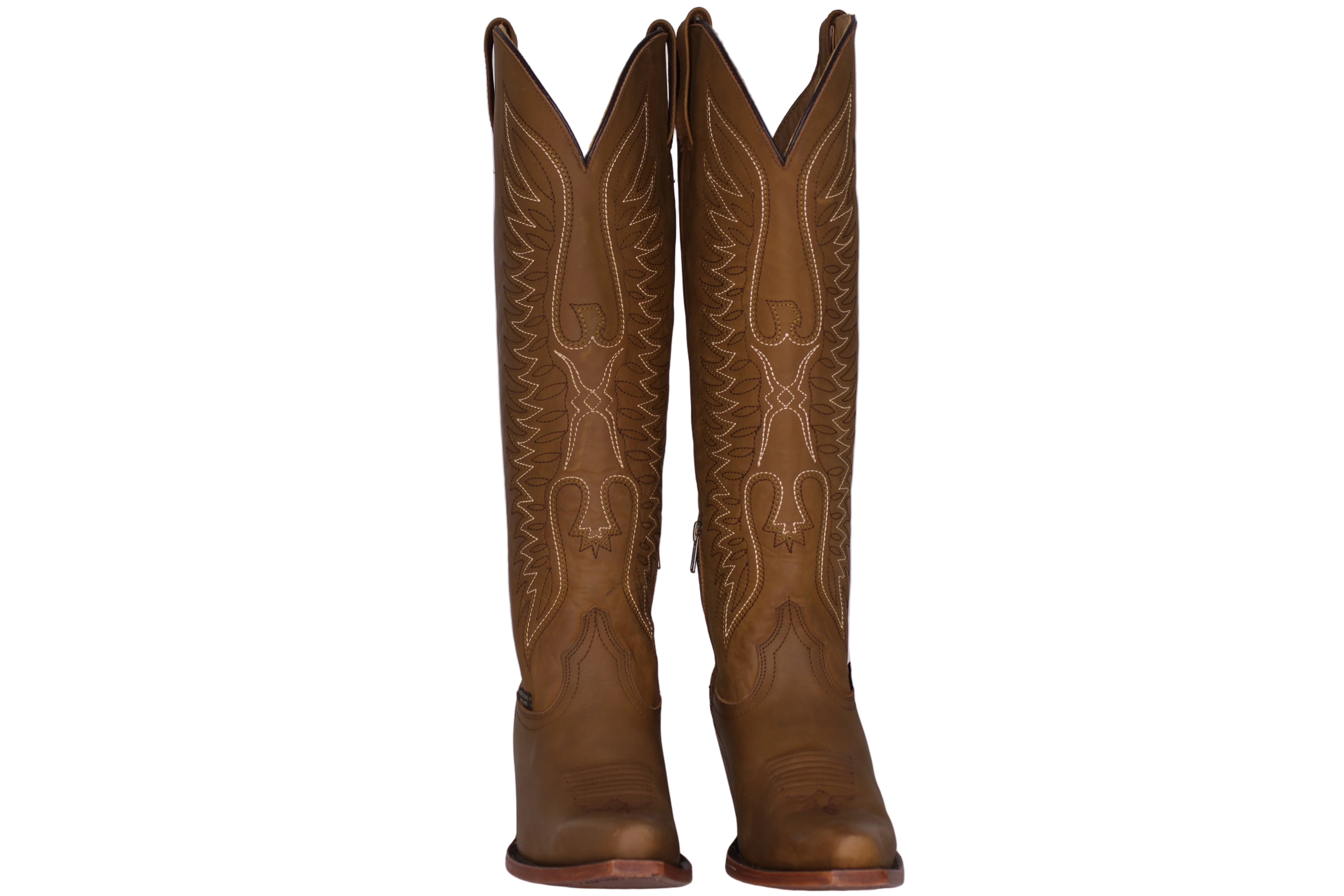 Denis Brown Tall Boot