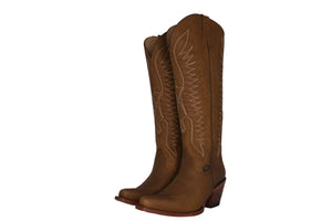 Denis Brown Tall Boot