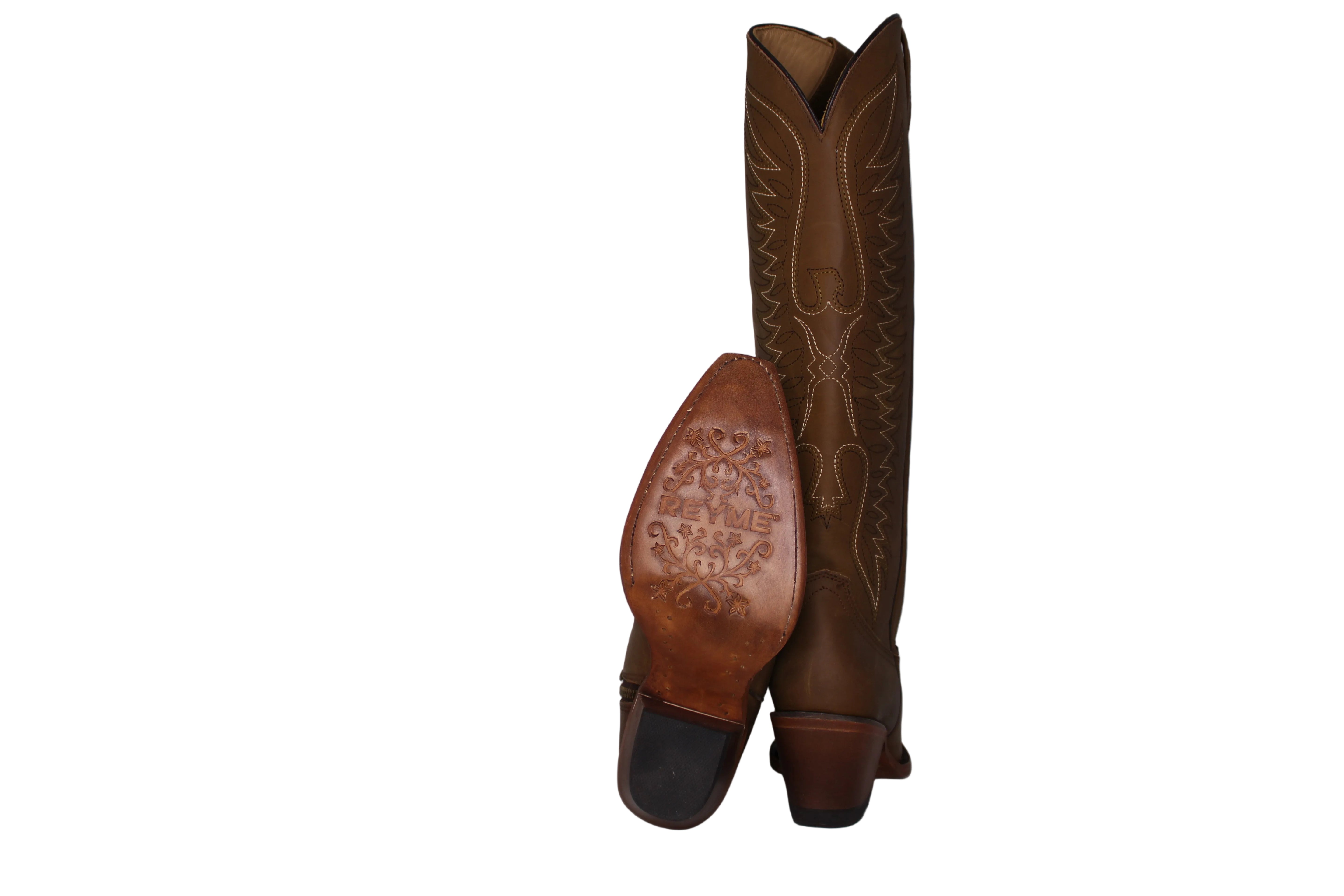 Denis Brown Tall Boot