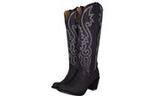 Viviana Black Western Boot