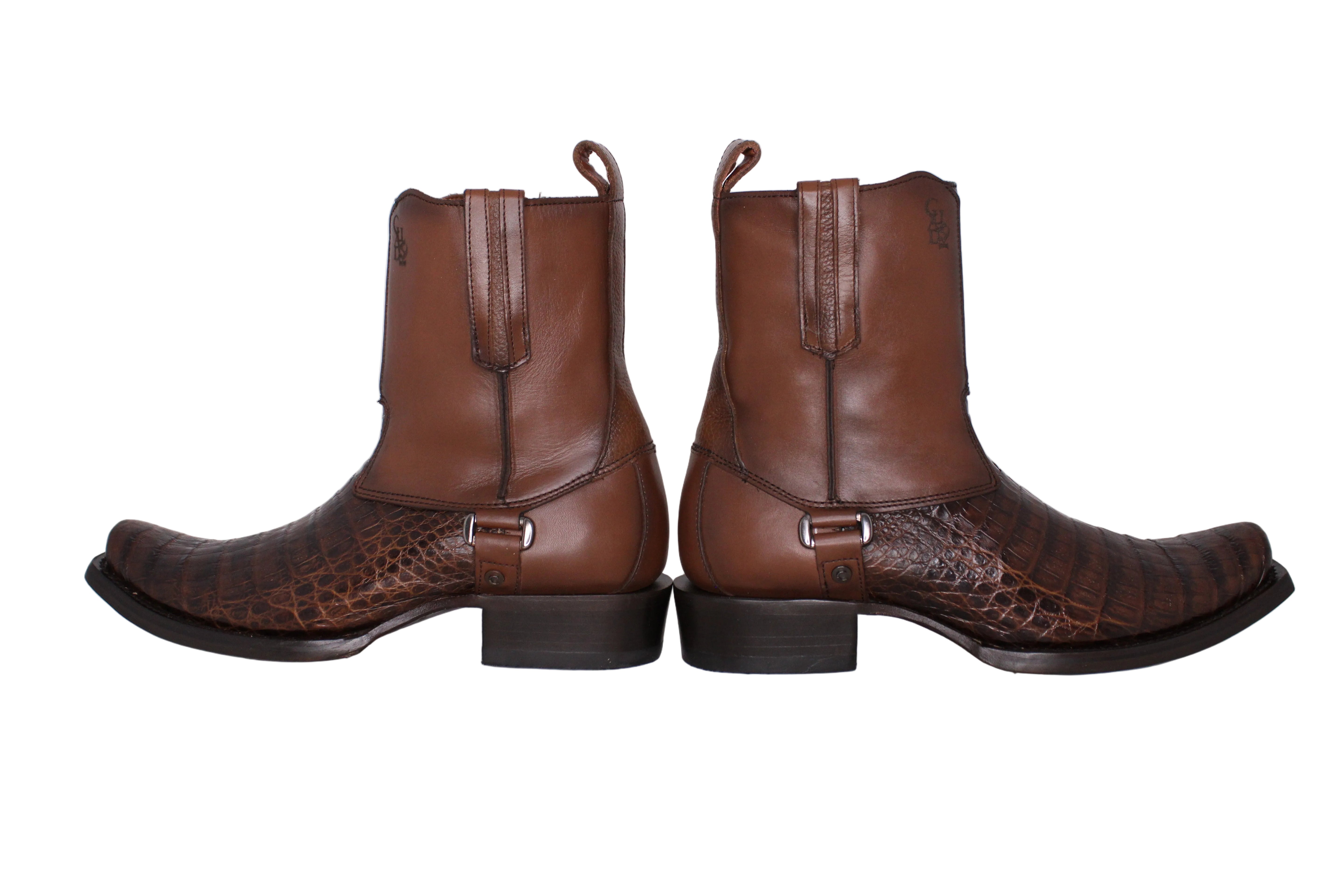 Mick Honey Caiman Boots