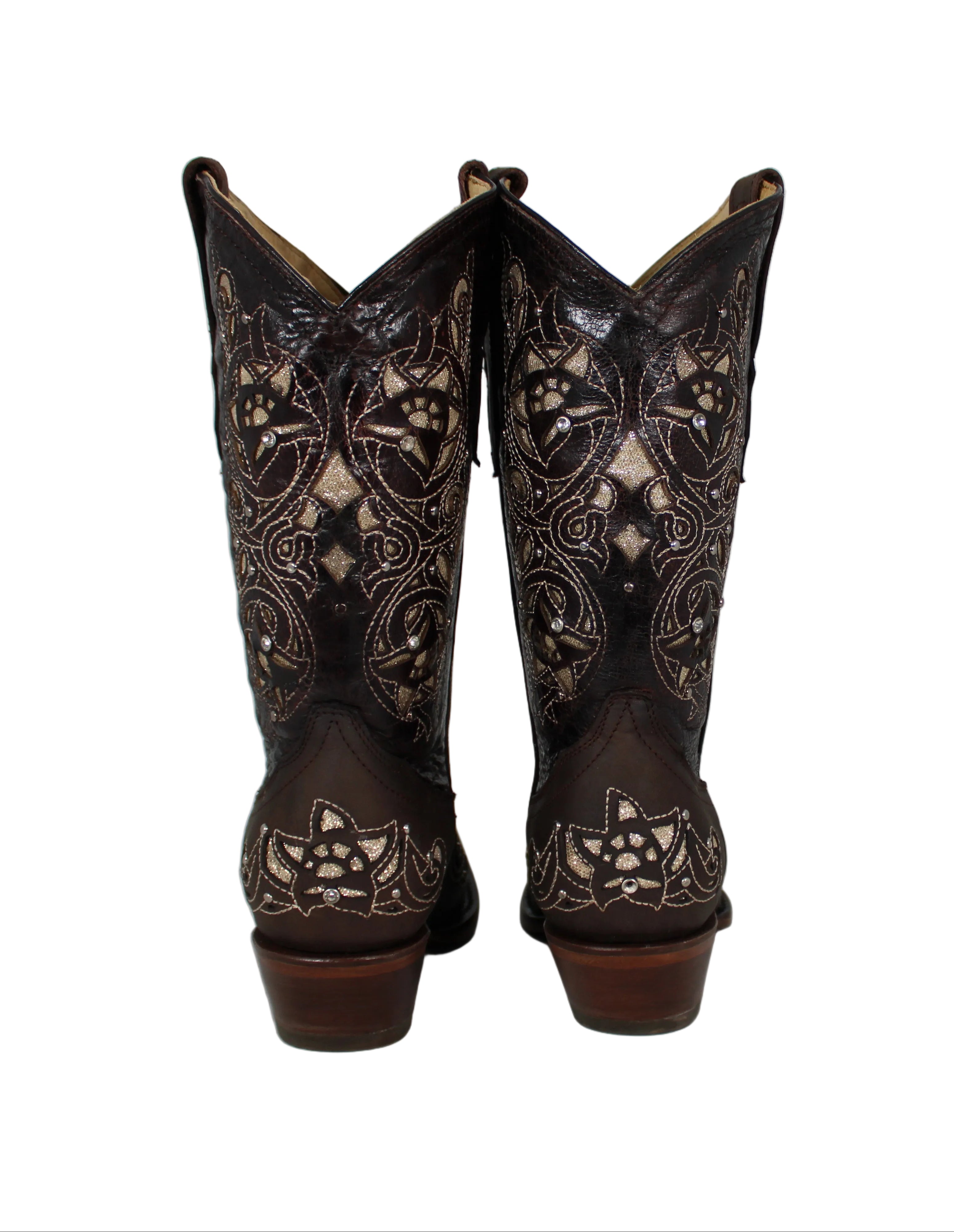 Jodia Laser Cut Boot