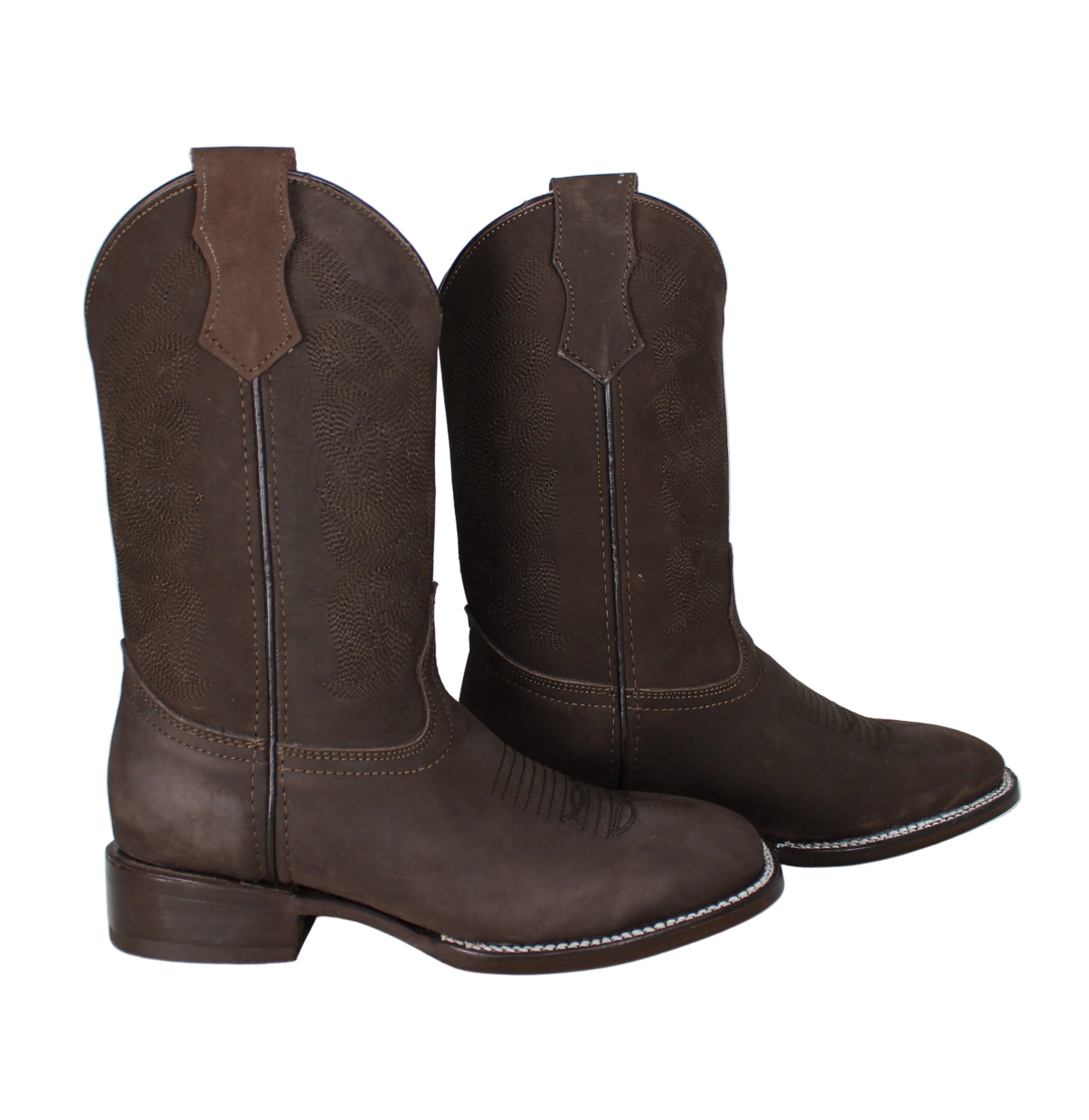 Bulldog Nobuck Cowboy Boots (2 colors)